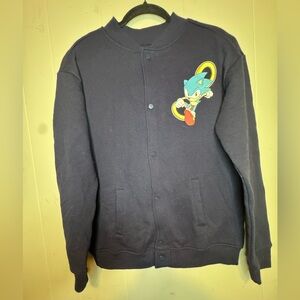 Kids Navy Blue Sonic Jacket